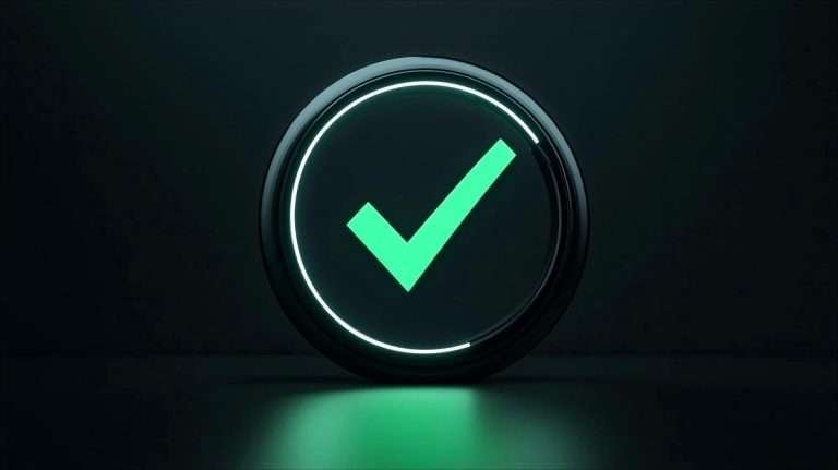 Spunta ferde illuminata in cerchio lucido, a rappresenrare l’accettazione delle privacy e cookie policy